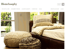 Tablet Screenshot of homelosophy.com